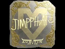 Sticker | Jimpphat (Gold) | Austin 2025