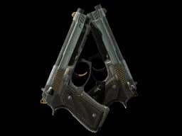 StatTrak™ Dual Berettas | Ventilators (Field-Tested)