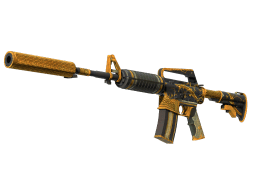 M4A1-S | Golden Coil (Battle-Scarred)