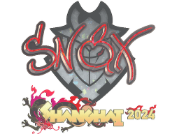 Sticker | Snax (Glitter) | Shanghai 2024