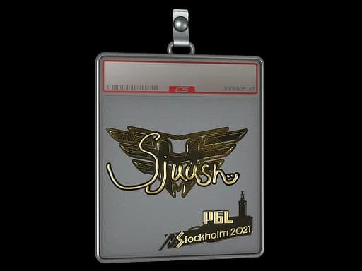 Sticker Slab | sjuush (Gold) | Stockholm 2021
