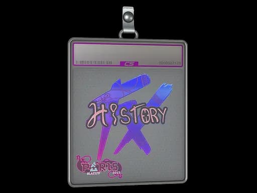 Sticker Slab | History (Holo) | Paris 2023