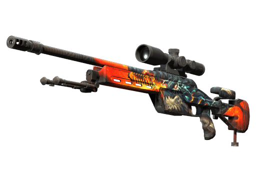 SSG 08 | Dragonfire (Factory New)
