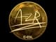 Sticker | AZR (Gold) | Katowice 2019 CS2 skin