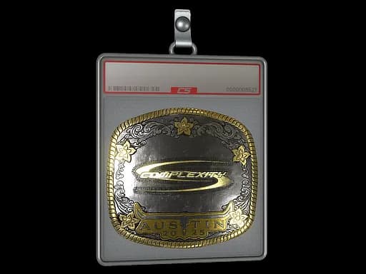 Sticker Slab | Complexity Gaming (Gold) | Austin 2025