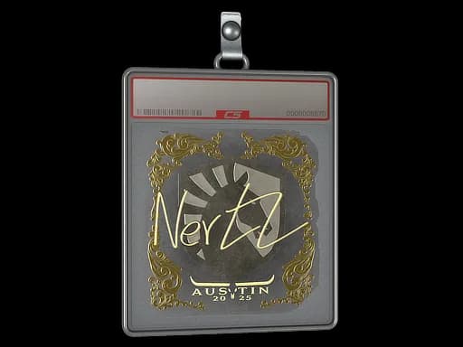 Sticker Slab | NertZ (Gold) | Austin 2025