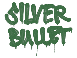 Sealed Graffiti | Silver Bullet (Jungle Green)