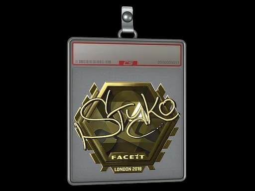 Sticker Slab | STYKO (Gold) | London 2018