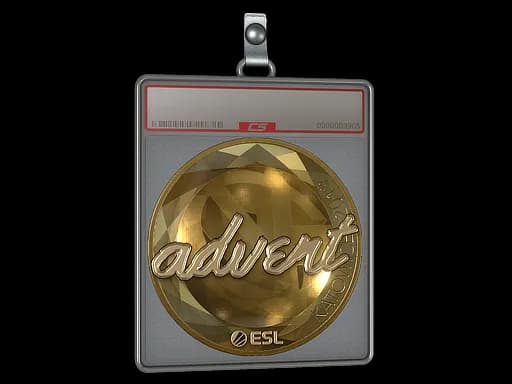 Sticker Slab | advent (Gold) | Katowice 2019