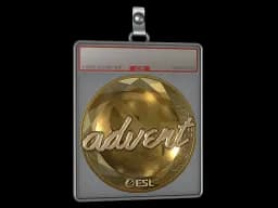 Sticker Slab | advent (Gold) | Katowice 2019