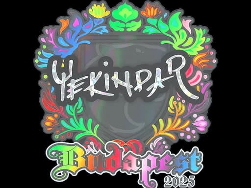 Sticker | YEKINDAR (Holo) | Budapest 2025