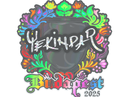 Sticker | YEKINDAR (Holo) | Budapest 2025