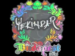 Sticker | YEKINDAR (Holo) | Budapest 2025