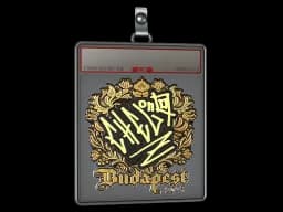 Sticker Slab | chelo (Gold) | Budapest 2025