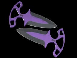 ★ StatTrak™ Shadow Daggers | Ultraviolet (Factory New)