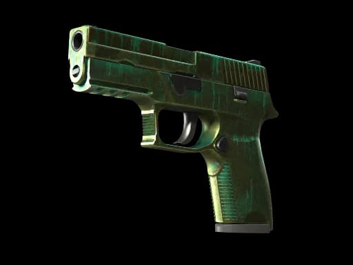 StatTrak™ P250 | Verdigris (Battle-Scarred)