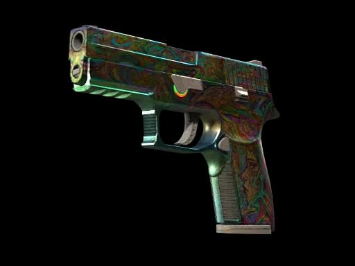 StatTrak™ P250 | Visions (Battle-Scarred)