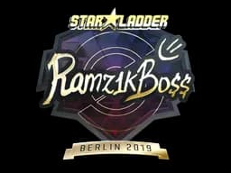 Sticker | Ramz1kBO$$ (Gold) | Berlin 2019