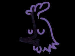 Sealed Graffiti | Recoil AK-47 (Monster Purple)