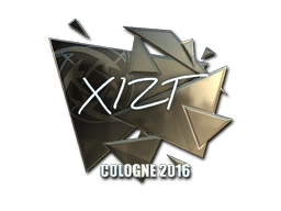 Sticker | Xizt (Foil) | Cologne 2016