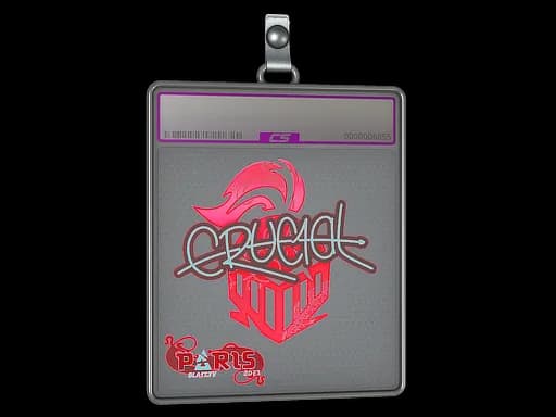 Sticker Slab | CRUC1AL (Holo) | Paris 2023