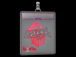 Sticker Slab | CRUC1AL (Holo) | Paris 2023