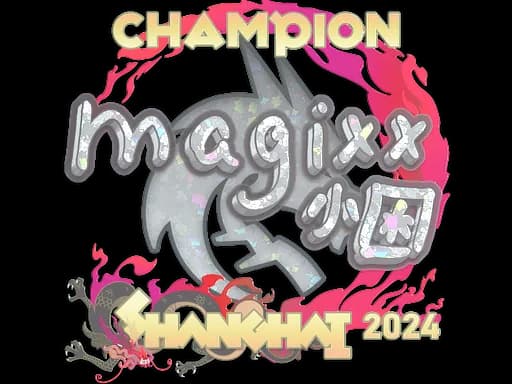 Sticker | magixx (Glitter, Champion) | Shanghai 2024
