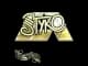 Sticker | STYKO (Gold) | Paris 2023 CS2 skin