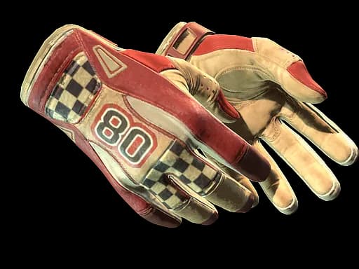 ★ Sport Gloves | Red Racer (Well-Worn)