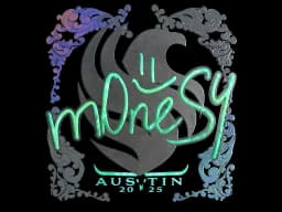 Sticker | m0NESY (Holo) | Austin 2025