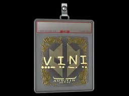 Sticker Slab | VINI (Gold) | Austin 2025