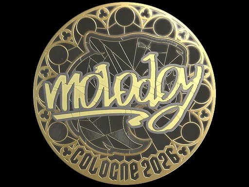 Sticker | molodoy (Gold) | Cologne 2026
