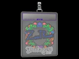 Sticker Slab | ztr (Embroidered) | Budapest 2025