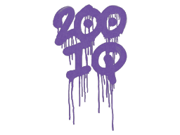 Sealed Graffiti | 200 IQ (Monster Purple)