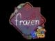 Sticker | frozen (Glitter) | Rio 2022 CS2 skin