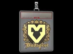 Sticker Slab | MOUZ (Gold) | Budapest 2025