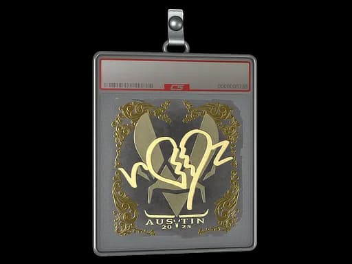 Sticker Slab | ropz (Gold) | Austin 2025