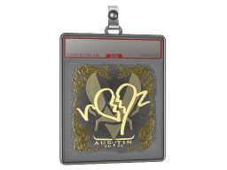 Sticker Slab | ropz (Gold) | Austin 2025