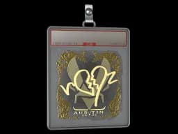 Sticker Slab | ropz (Gold) | Austin 2025