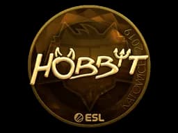 Sticker | Hobbit (Gold) | Katowice 2019