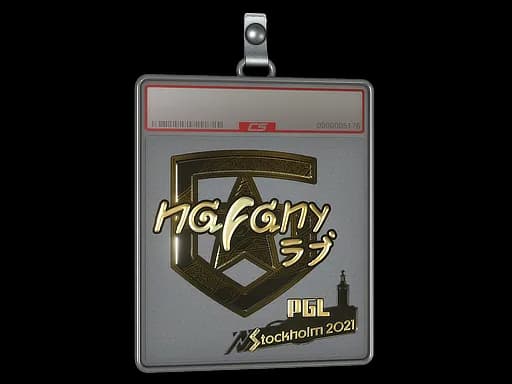 Sticker Slab | nafany (Gold) | Stockholm 2021