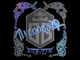 Sticker | nicoodoz (Holo) | Austin 2025