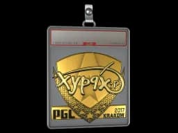 Sticker Slab | Xyp9x (Gold) | Krakow 2017