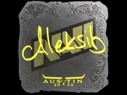 Sticker | Aleksib (Foil) | Austin 2025