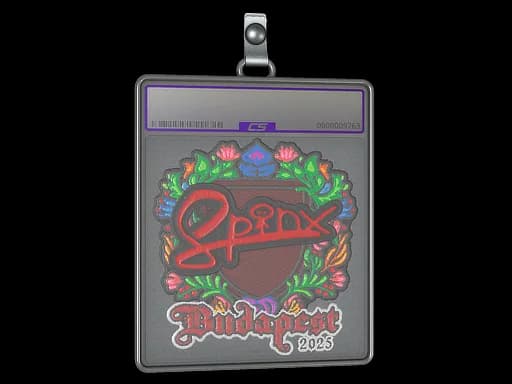 Sticker Slab | Spinx (Embroidered) | Budapest 2025