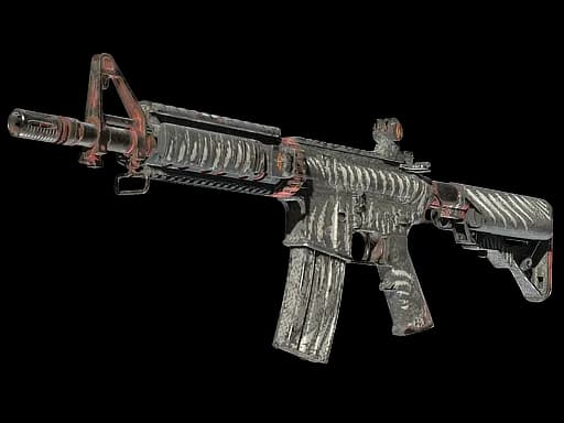 StatTrak™ M4A4 | Zubastick (Battle-Scarred)
