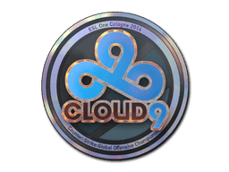 Sticker | Cloud9 (Holo) | Cologne 2014