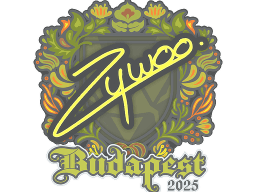 Sticker | ZywOo | Budapest 2025