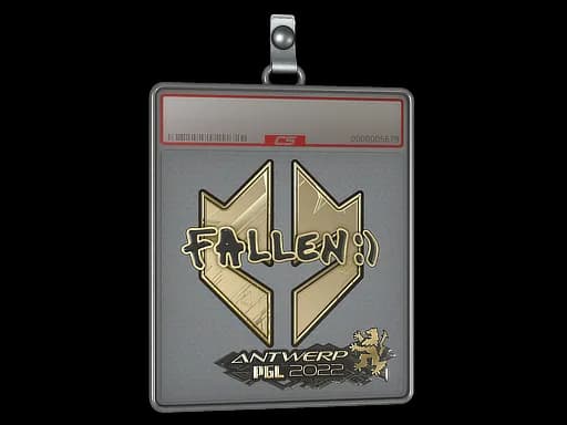 Sticker Slab | FalleN (Gold) | Antwerp 2022