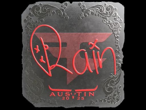 Sticker | rain (Foil) | Austin 2025